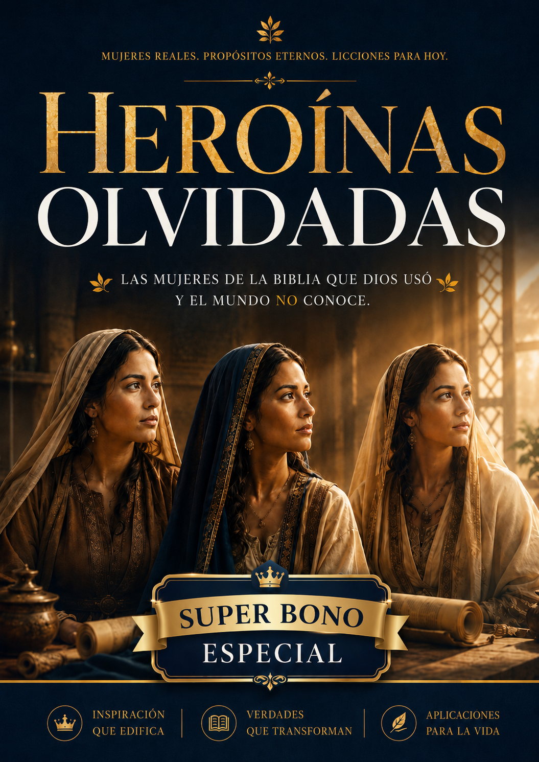 Portada del super bono Heroínas Olvidadas